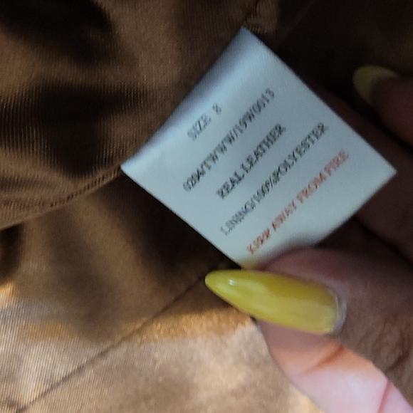 Tom Wolfe Real leather jacket - Picture 3 of 4